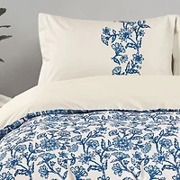 Johnson Home 5-Piece Comforter Set - 200TC Cotton, Includes Shams and Decorative Cushions