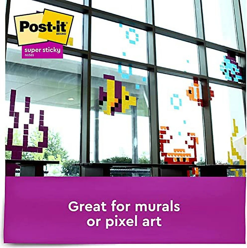 NOTES 3X3 5PK BLUE - FRENCH