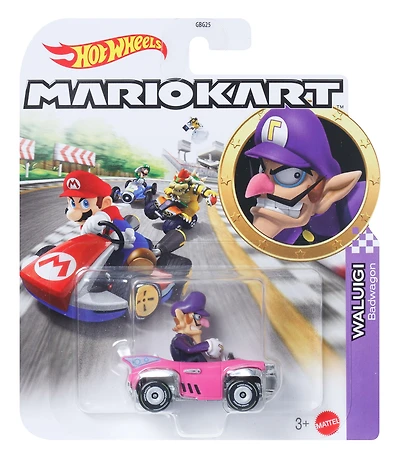 Hot Wheels Waluigi Badwagon Vehicle
