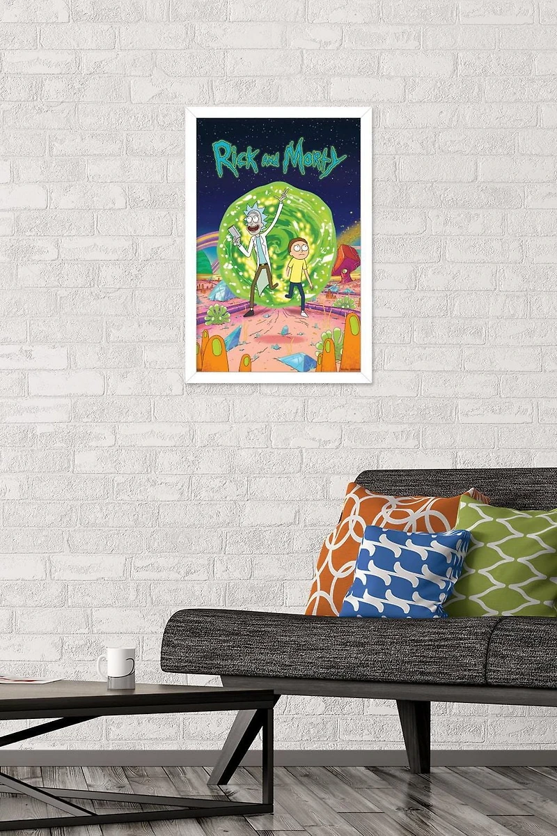 Rick And Morty - Cover Wall Poster