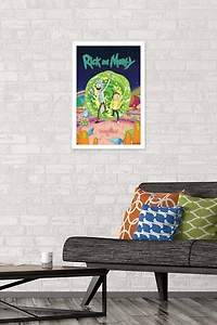 Rick And Morty - Cover Wall Poster