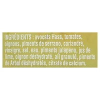 Wholly Guacamole Pico épicé sur trempette au guacamole Guacamole pico épicé 284g