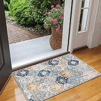 Tapis floral moderne de la collection Savannah Rug Branch