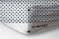 Johnson Home Premium 160 GSM Ultra Plush, Breathable and Durable, Combed Cotton Flannel Sheet Set - Deep Pocket - Easy to Fit - Cozy Bed Sheets