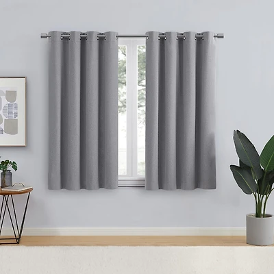 Eclipse Corte 63" Grommet Blackout Window Curtains Panel