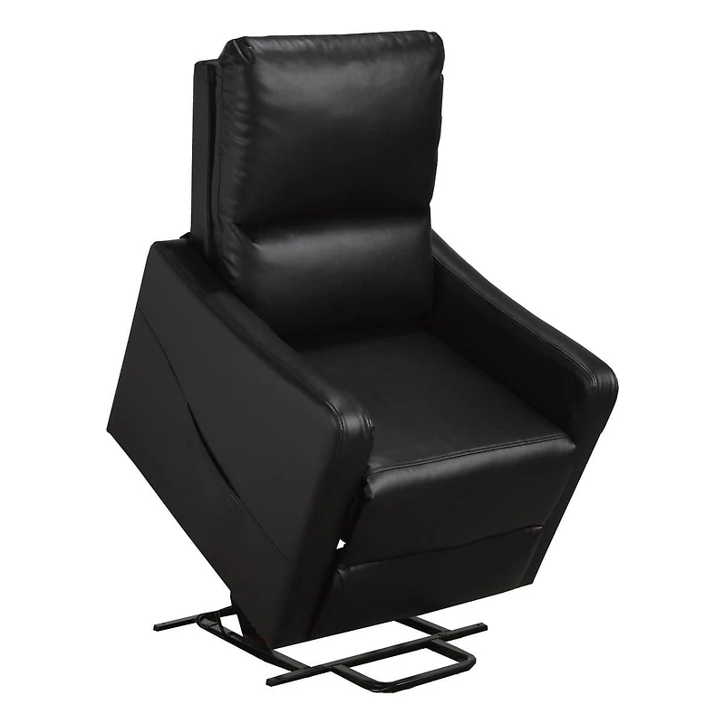Reclinable chaise Ariel, Noir
