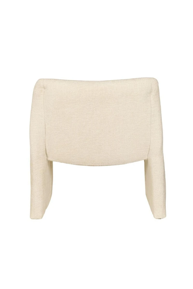 Chaise d'appoint Sam, Blanche