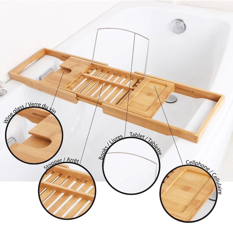 A&E Bath and Shower TIANA Bathtub tray