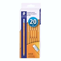 Staedtler HB #2 Yellow Graphite Pencils, Pack of 20