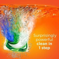 Tide Power PODs Hygienic Clean Heavy Duty, Liquid Laundry Detergent Pacs, HE Compatible, For Visible and Invisible Dirt, Original Scent, 48CT