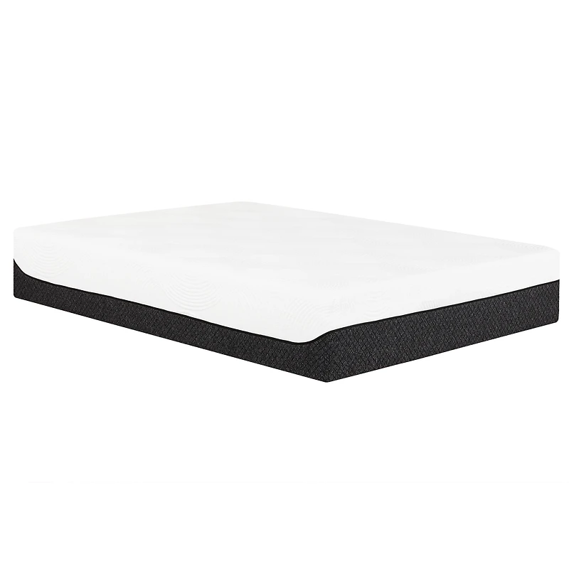 Primo Aspen 10-inch Gel Memory Foam Mattresses with 2 Pillows – Queen Size, Medium Firm, Cooling Sleep, CertiPUR-US Certified