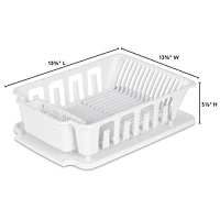 Sterilite 2 Piece Sink Set - White, 2 PIECE