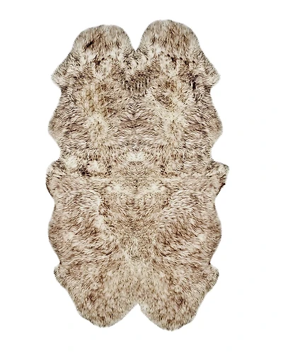 TAPIS QUATTRO EN PEAU DE MOUTON NOUVELLE-ZÉLANDE 4'X 6'