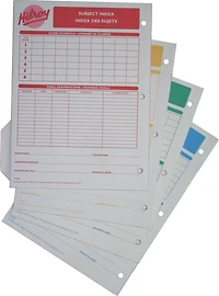 Livre De Broderie Hilroy Redi-Tabs 40 Pages, Lot De 4