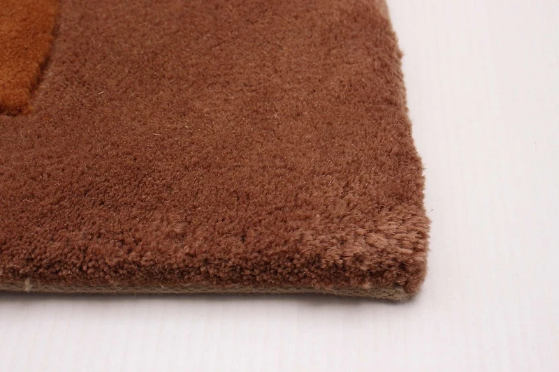 ECARPETGALLERY Elegance Brown Rug 3'5" x 5'6"