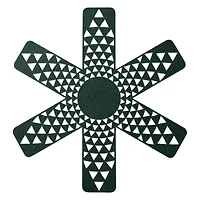 Batterie de cuisine antiadhésive 12 pièces Thyme & Table, collection Granit, vert chasseur THYME&TABLE 12PC TT GC HGRN