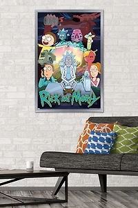 Rick And Morty - Season 4 Group Wall Poster