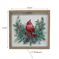 Art Mural En Verre Cardinal