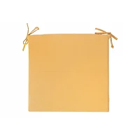 Chaise Extérieure Solide Jaune - Ensemble De 2