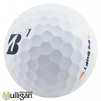 Mulligan - 48 balles de golf récupérées Bridgestone e6 Soft 5A, Blanc