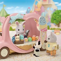 Calico Critters Ice Cream Van, véhicule jouet pour poupées