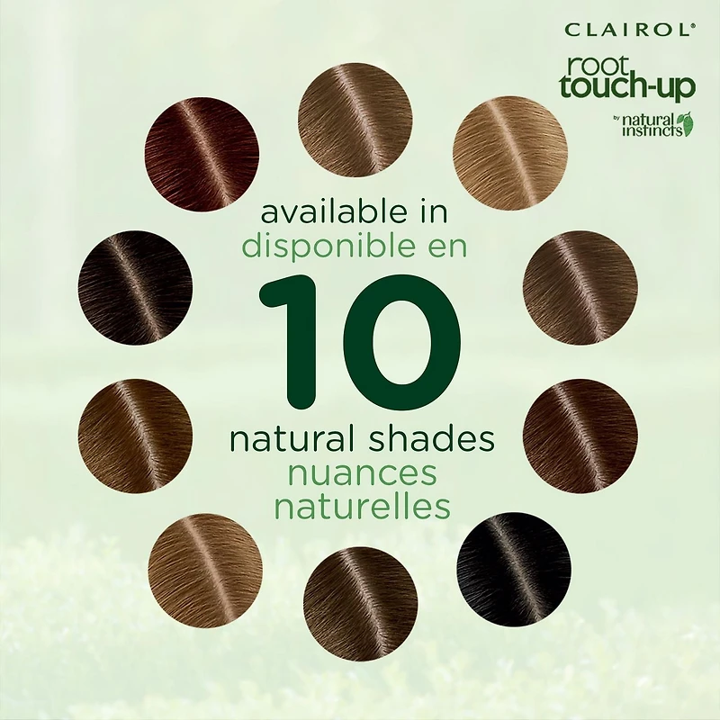 Coloration permanente Root Touch-Up by Natural Instincts Couverture Des Cheveux Gris À 100%