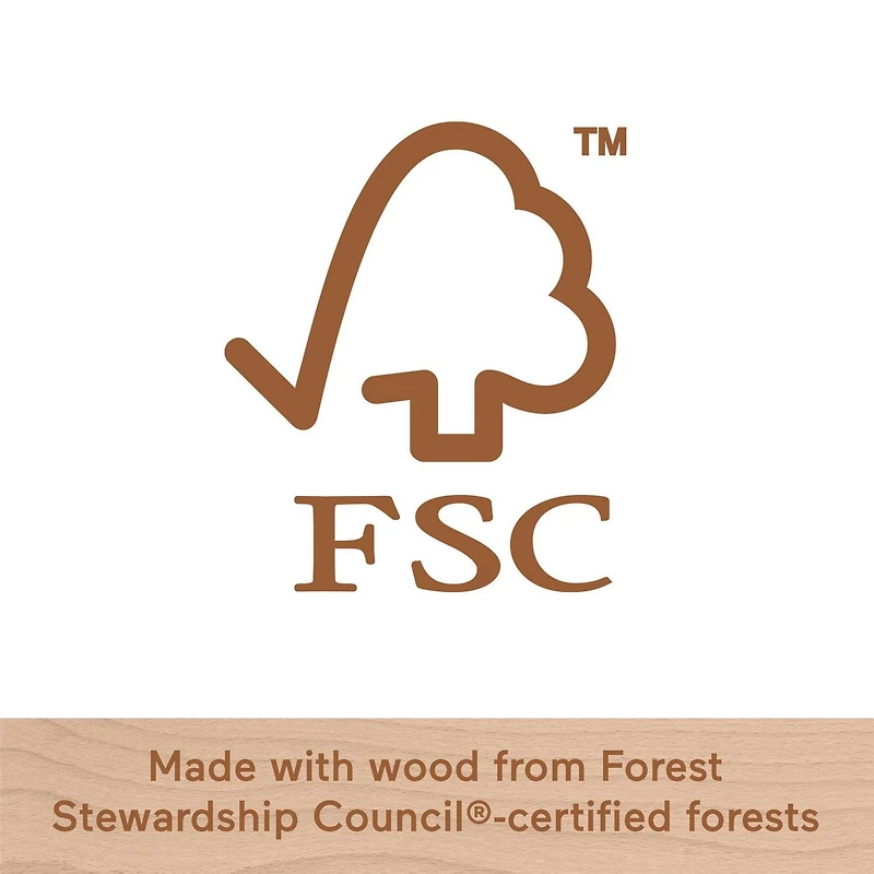 Fisher-Price Blocs à empiler en bois, 65 éléments en bois