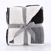 PLUSH VELVET THROW, Size 50 in. x 70 in.