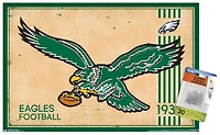 NFL Philadelphia Eagles - Retro Logo 14 Wall Poster