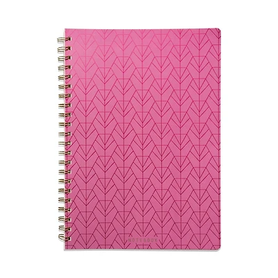 JOURNAL THINK INK GRAND SOUPLE DOUBLE SPIRALE - FRAMBOISE
