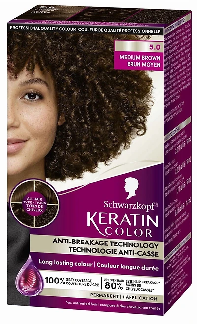 Schwarzkopf Keratin Color Crème Colorante Permanente pour Cheveux