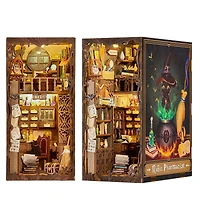 Tradeopia 3D Wooden Puzzle Magic Pharmacist DIY Book Nook Kit