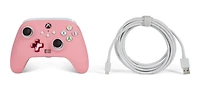 Manette câblée PowerA améliorée pour Xbox – Rose XBOX ONE X|S