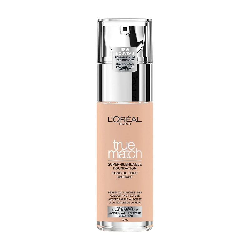 L’Oréal Paris True Match Foundation with Hyaluronic Acid & Moisturizing Care