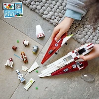 LEGO Star Wars Le Jedi Starfighter d’Obi-Wan Kenobi 75333 Ensemble de construction (282 pièces) Comprend 282 pièces, 7+ ans