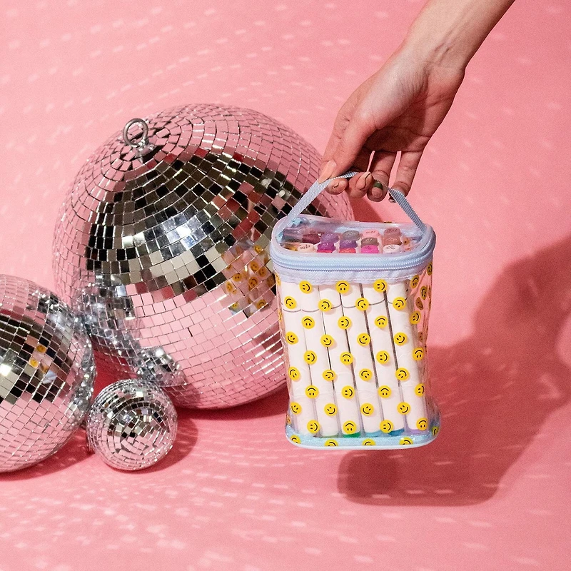 Pochette de marqueurs Art 101 Illy, édition Smiley Face, 24 pièces