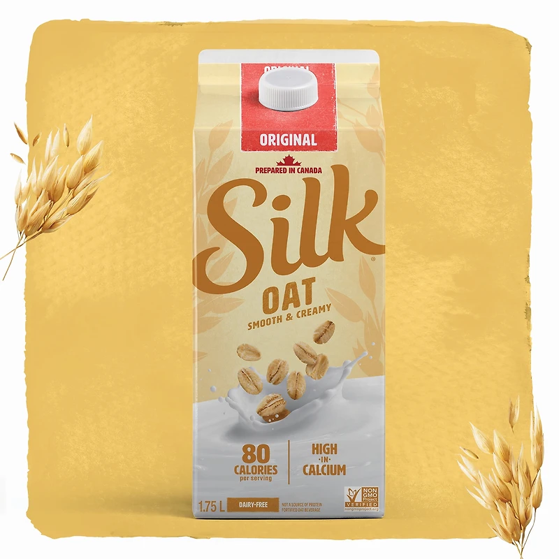 Silk Boisson à l’avoine originale, nature, sans produits laitiers 1.75 L
