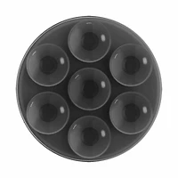 PopSockets PopGrip Suck-up for MagSafe Round with Adapter Translucent Black