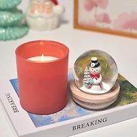 Bougie boule à neige bonhomme de neige de marque Hallmark 10 oz