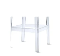 Ghost Stool 26 "Tabouret de bar en plastique transparent pour chaise de salle à manger en acrylique