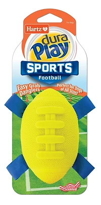 Hartz Dura Play Sports Ball Football Dog Toy, Dura Play Football
