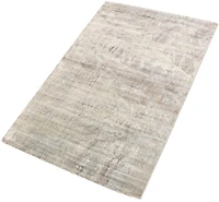 ECARPETGALLERY 5'0" x 7'7" Stripes Galleria Hand-knotted Area Rug for Living Room, Dining Room and Bedroom in Grey