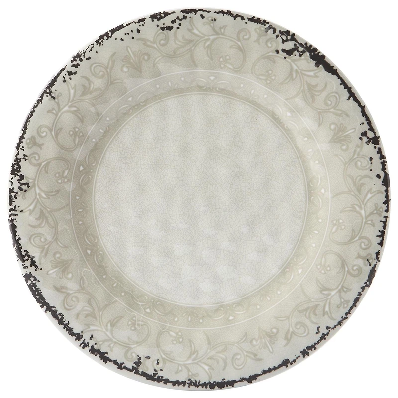 Safdie & Co. Baroque Melamine Dinnerware 12PC Set