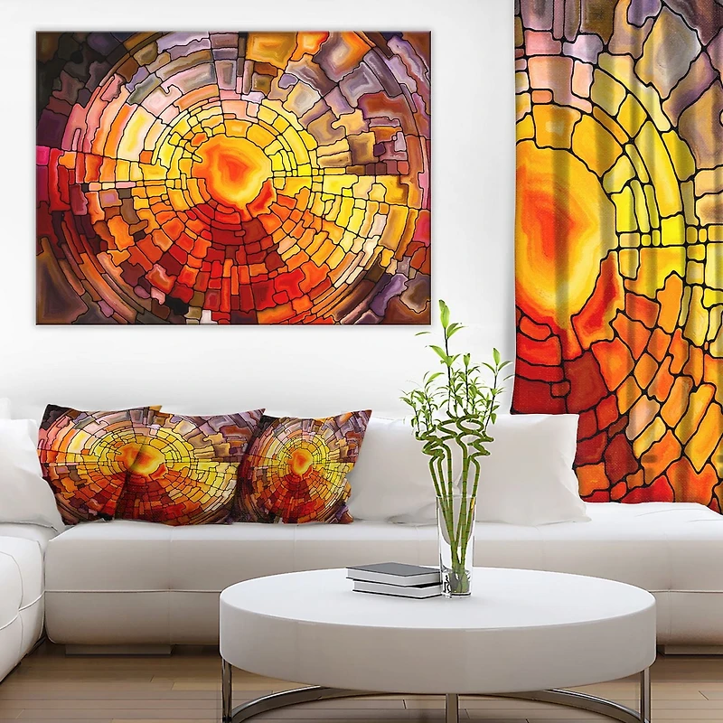 Impression sur toile « Return Of Stained Glass » Design Art