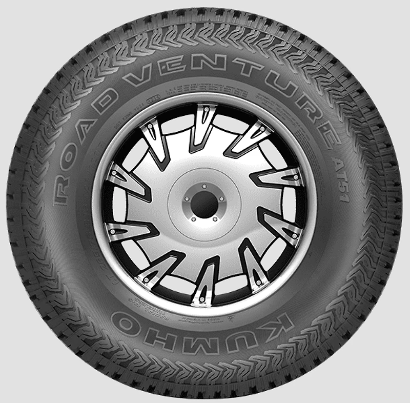 Kumho Road Venture AT51 LT265/75R16 E/10PLY BSW pneu