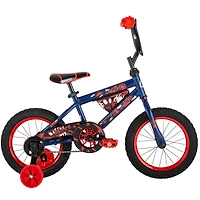 Huffy 14-inch Spidey and His Amazing Friends Boys’ Bike featuring Miles, Blue, 4-6 years old