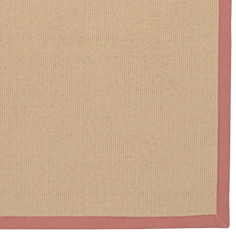 Tapis Athena sisal et orange brûlé 8 pi 9 po x 12 pi