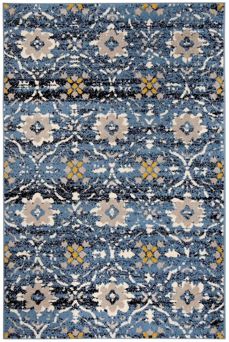 SAFAVIEH Amsterdam Karenza Geometric Floral Area Rug