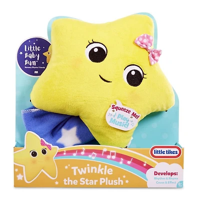 Peluche apaisante Brillante, brillante mon étoile Little Baby Bum officielle de Little Tikes