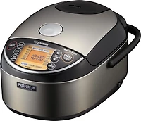 Zojirushi 5,5 tasses Cuiseur à riz haut de gamme à chauffage par induction sous pression NP-NWC10XB